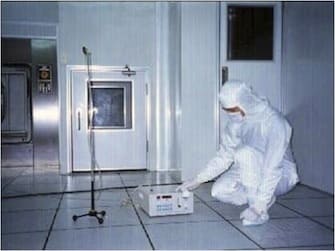 Cleanroom Construction: C/R testing